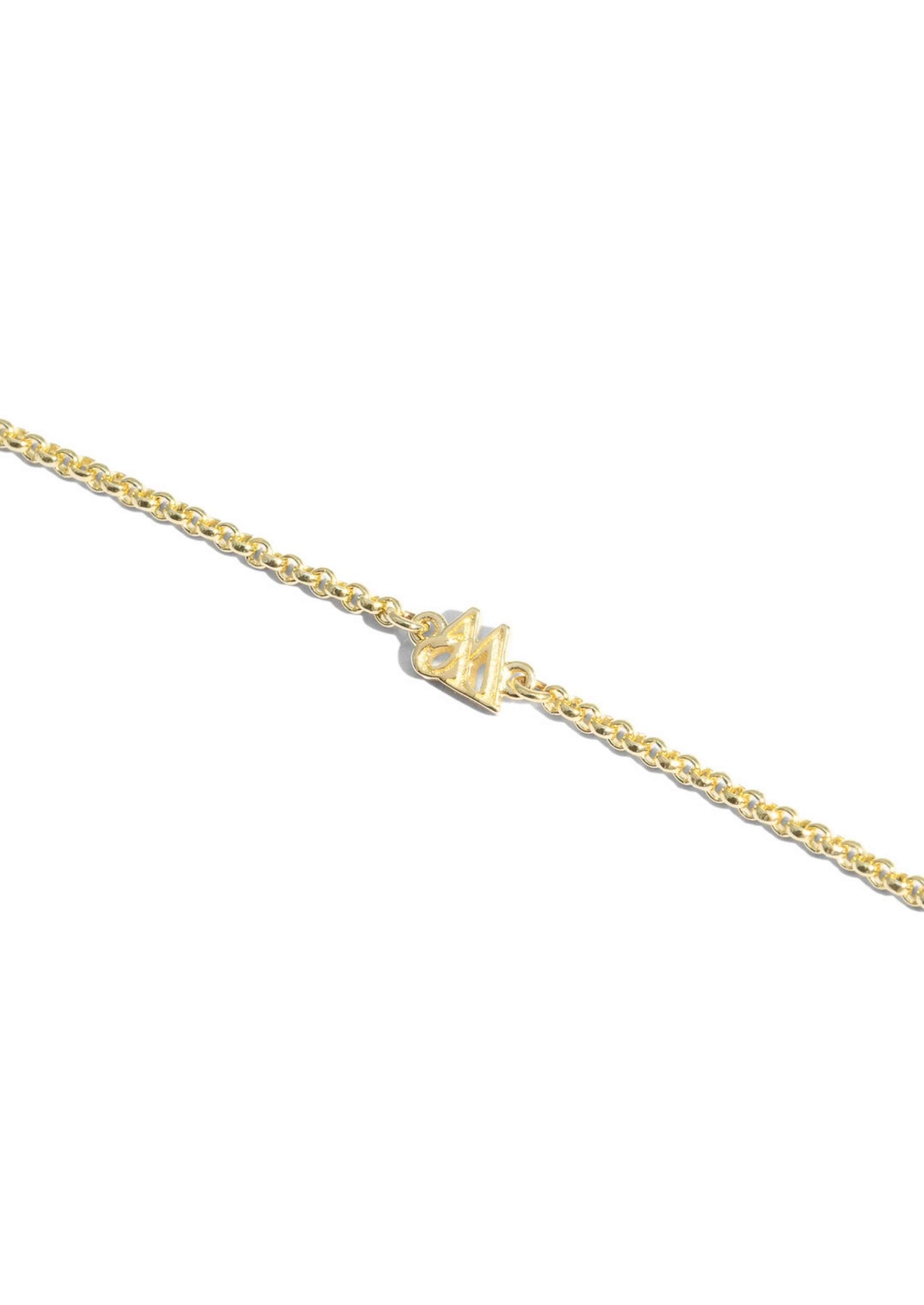 The Solid Gold Insignia Bracelet