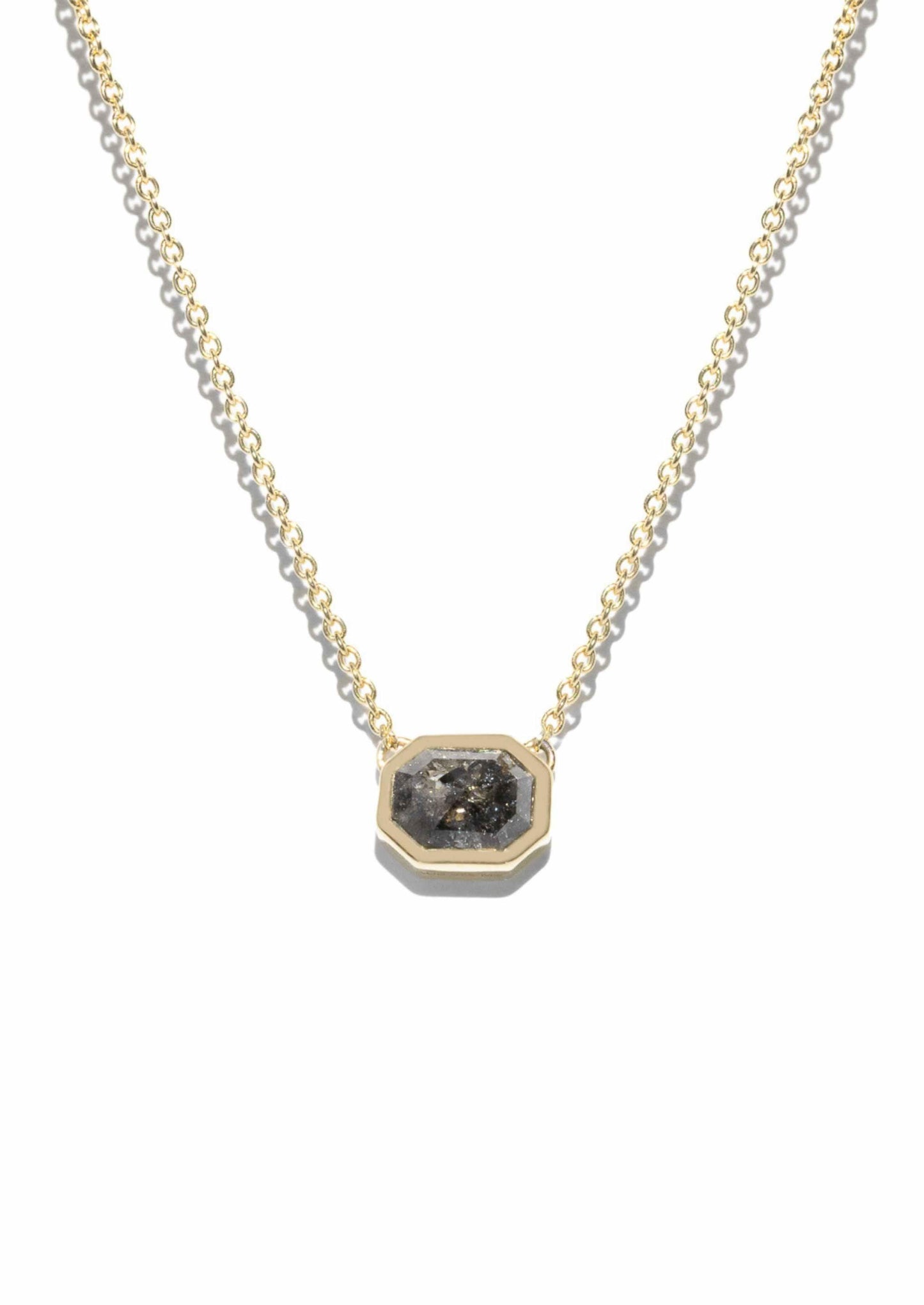 The Maeve 0.78ct Salt and Pepper Diamond Necklace