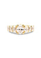 The Oval Banks Yellow Gold Cultured Diamond Ring - Molten Store