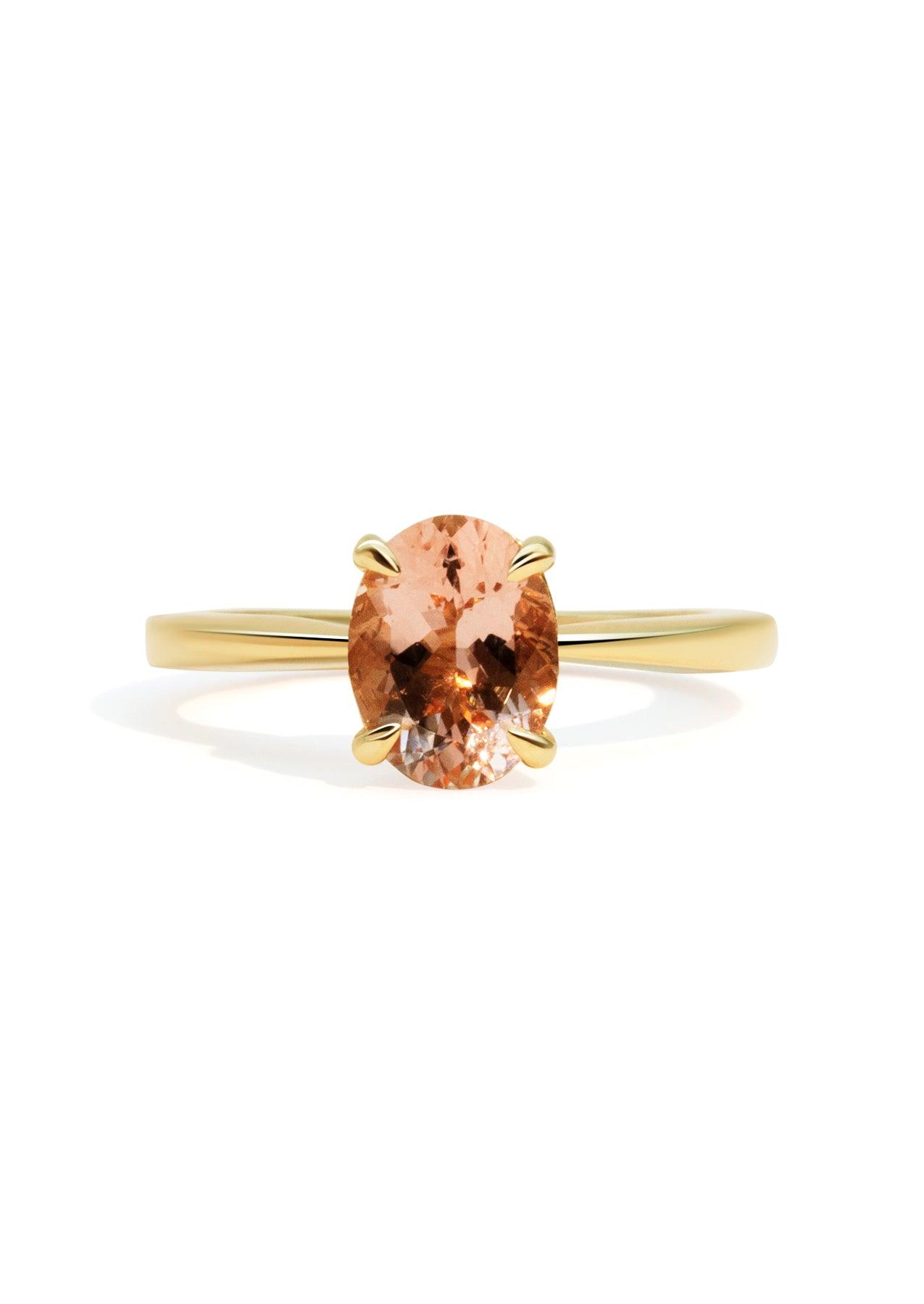 The June 1.56ct Morganite Ring