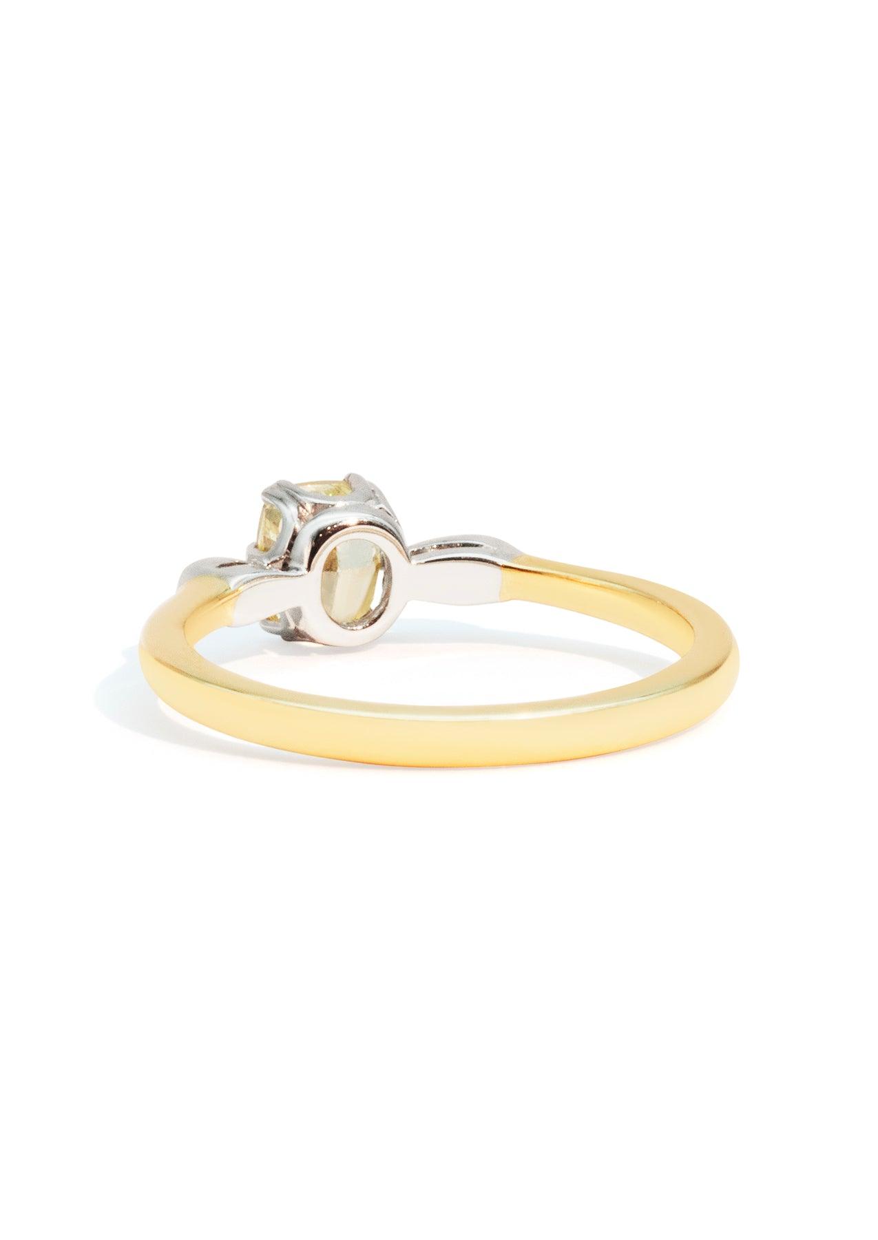 The Penelope 0.73ct Yellow Diamond Ring - Molten Store