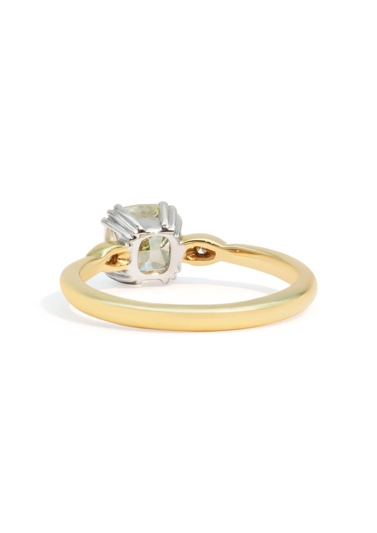 The Penelope 1.32ct Yellow Diamond Ring