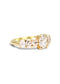The Oval Banks Yellow Gold Cultured Diamond Ring - Molten Store