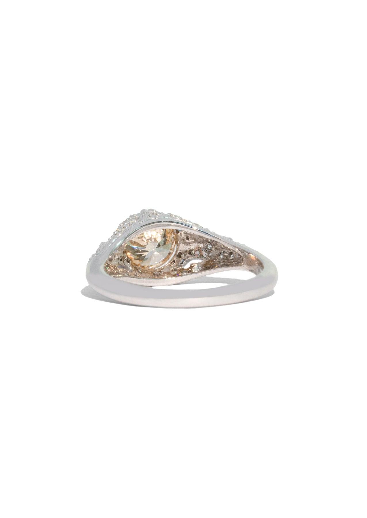 The Arden 1.66ct Champagne Diamond Ring