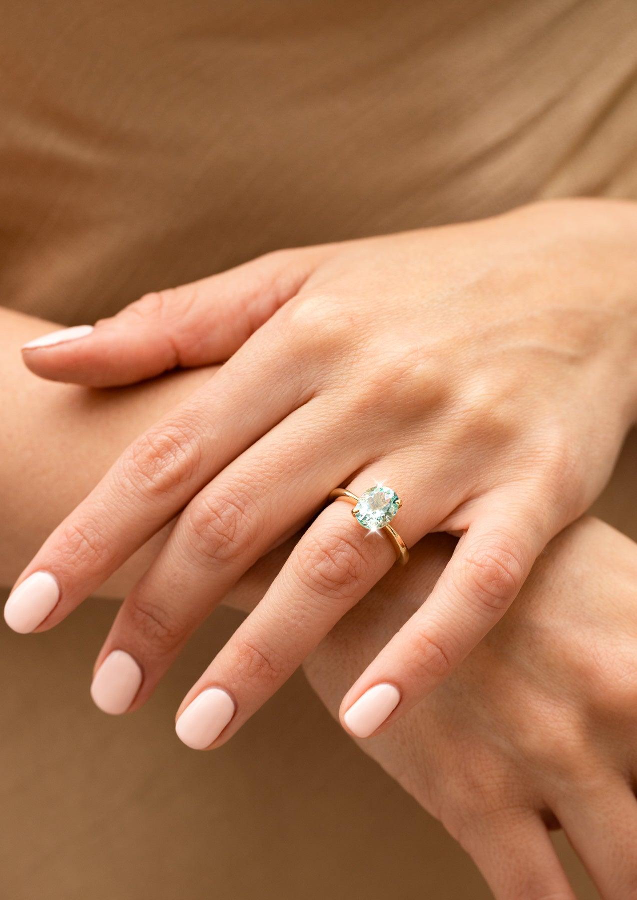 The June 2.15ct Aquamarine Ring
