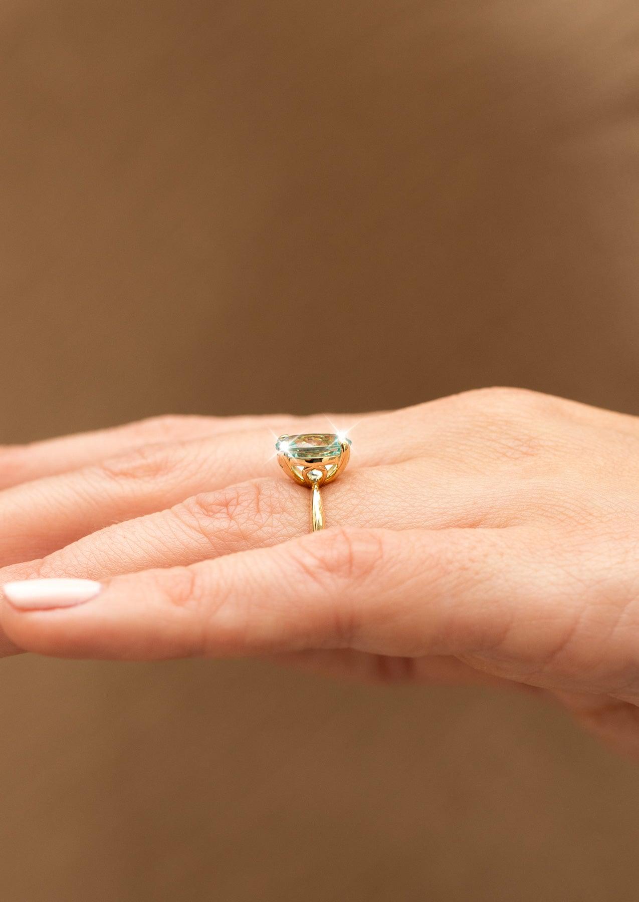 The June 2.15ct Aquamarine Ring
