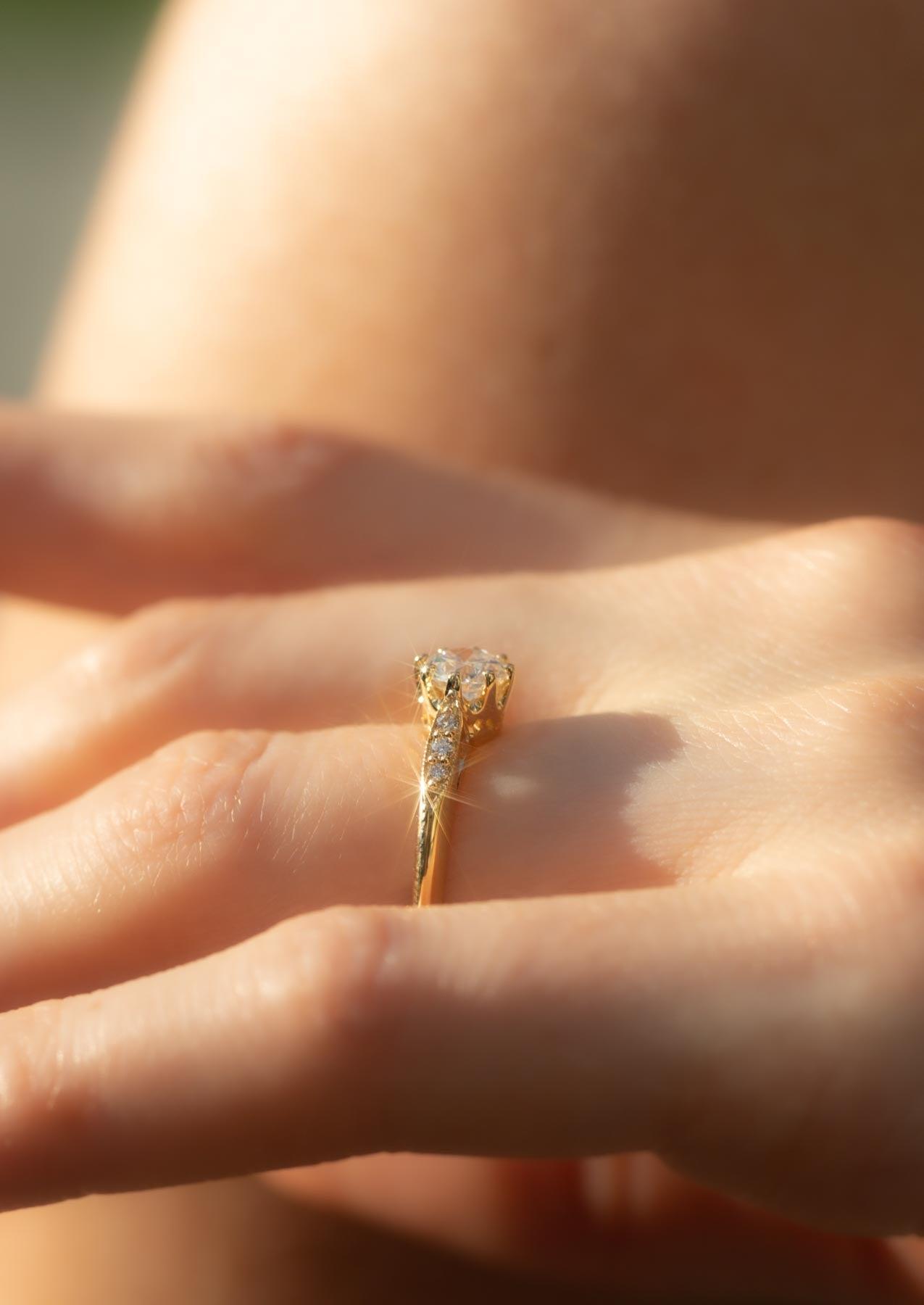The Grace 0.71ct Diamond Ring