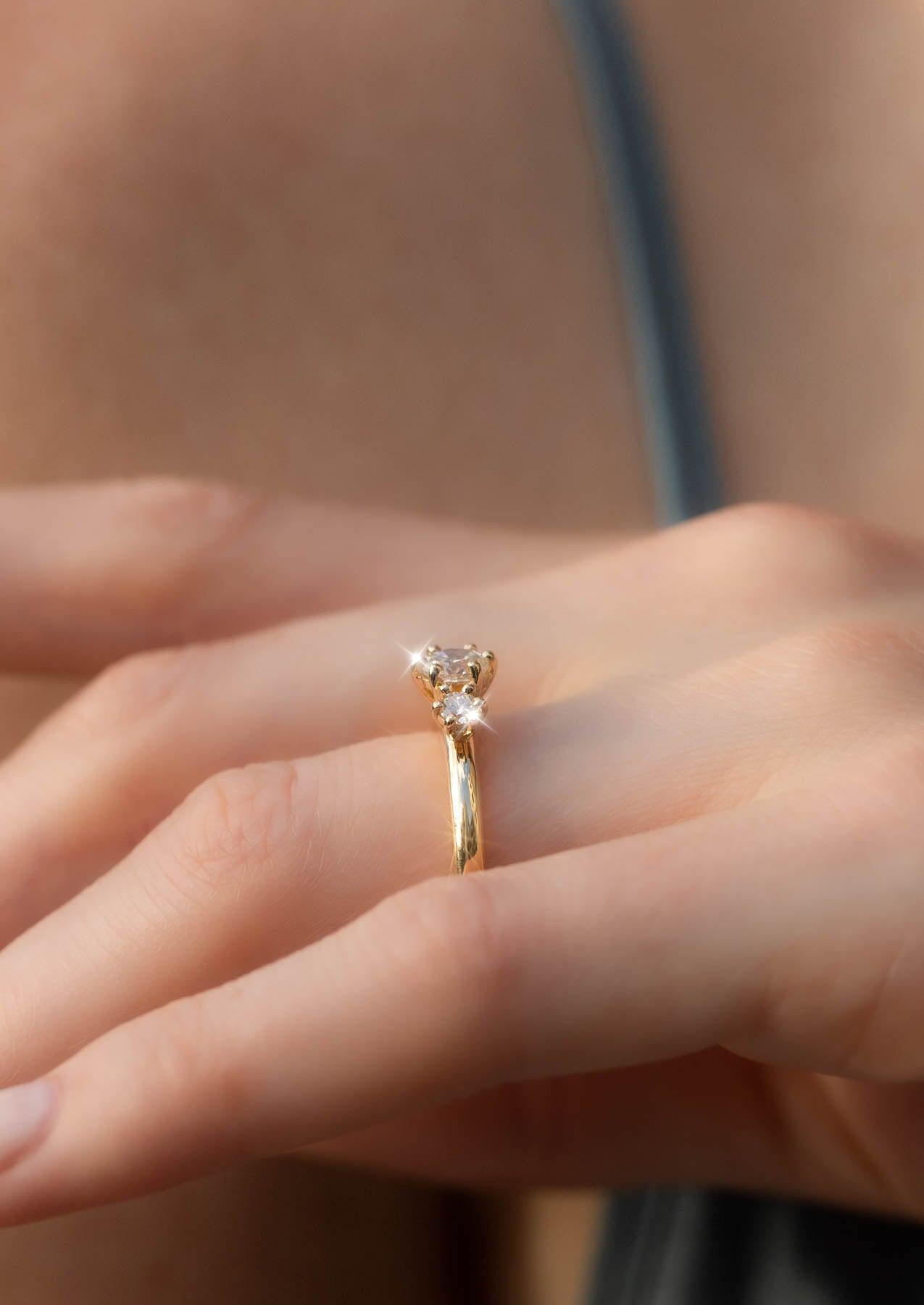 The Clarissa 0.59ct Diamond Ring