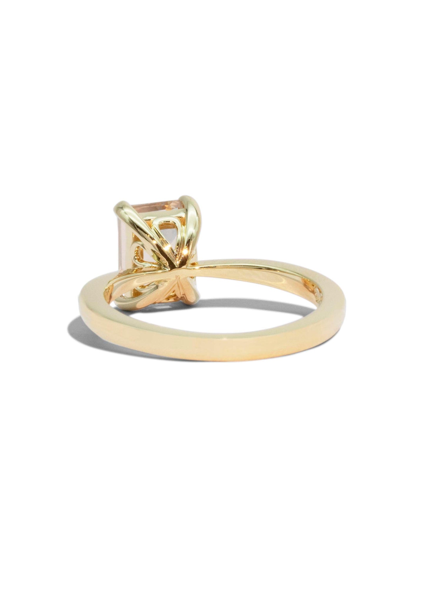 The June 1.5ct Peach Morganite Ring