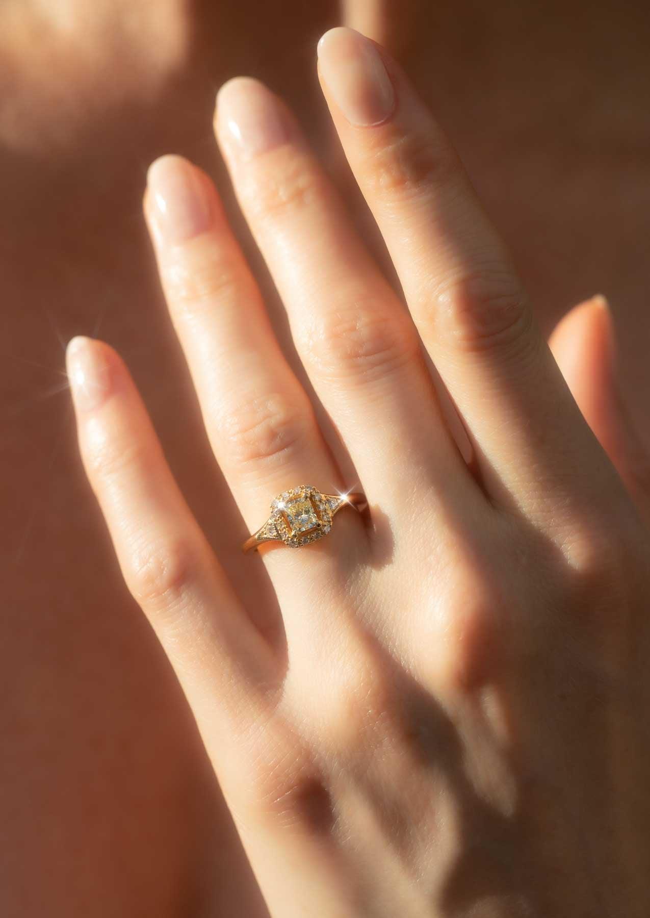 The Eliza 0.73ct Diamond Ring