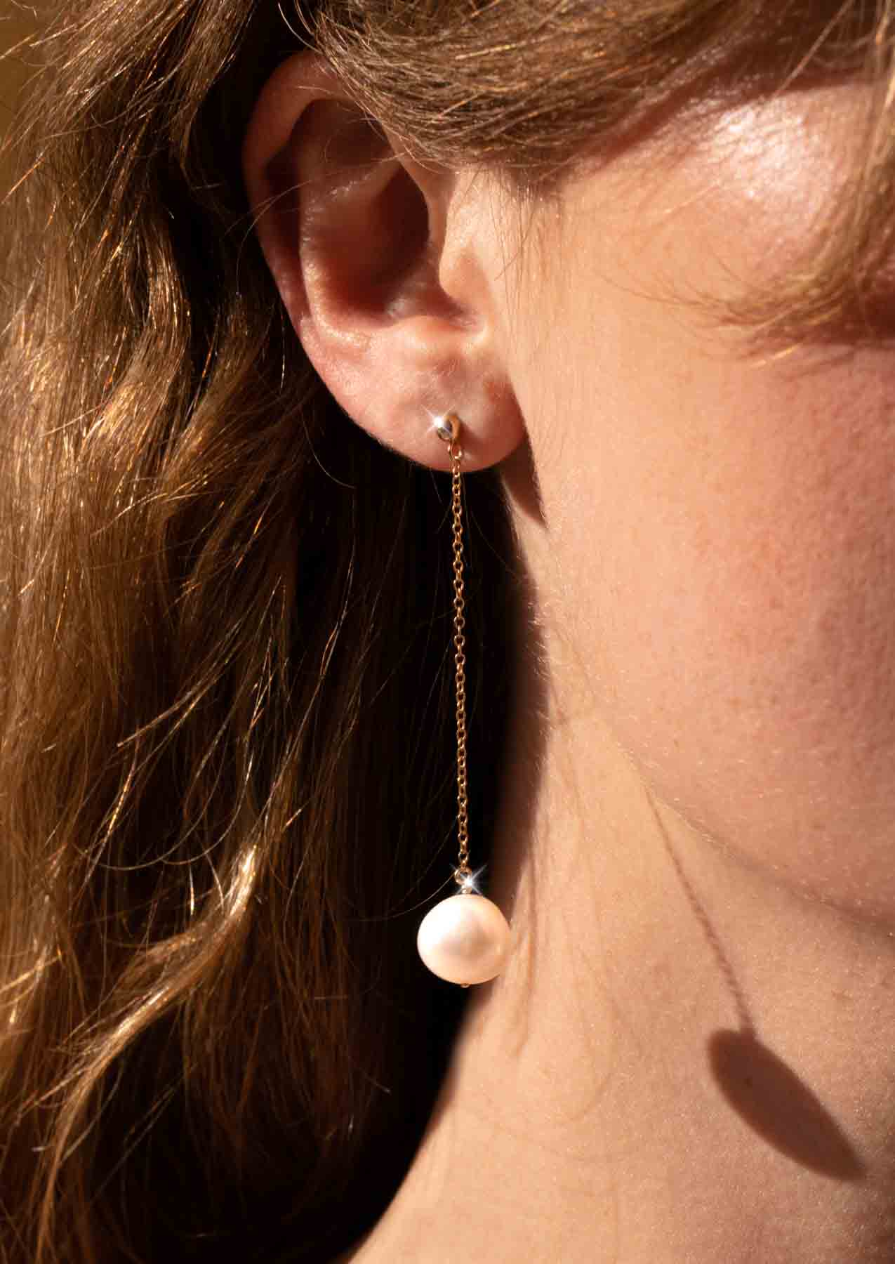The Dua Pearl Drop Earrings