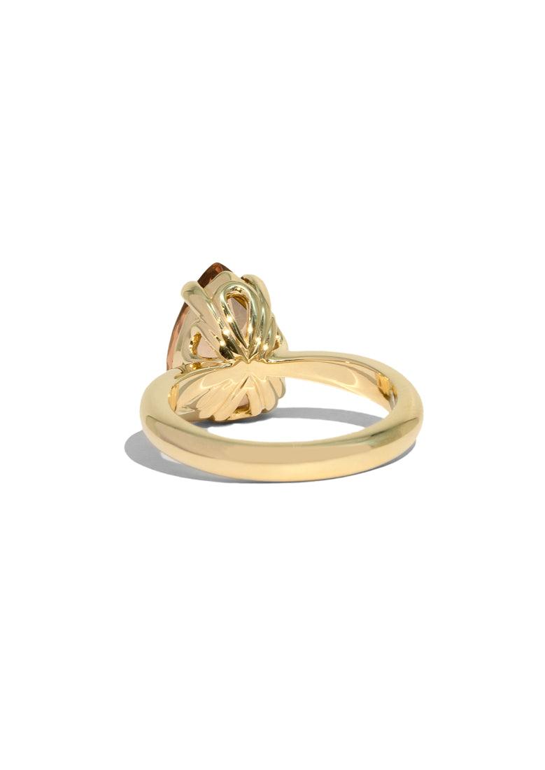 The June 4.2ct Peach Tourmaline Ring