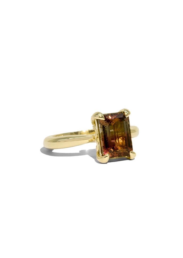 The June 3.25ct Honey Tourmaline Ring