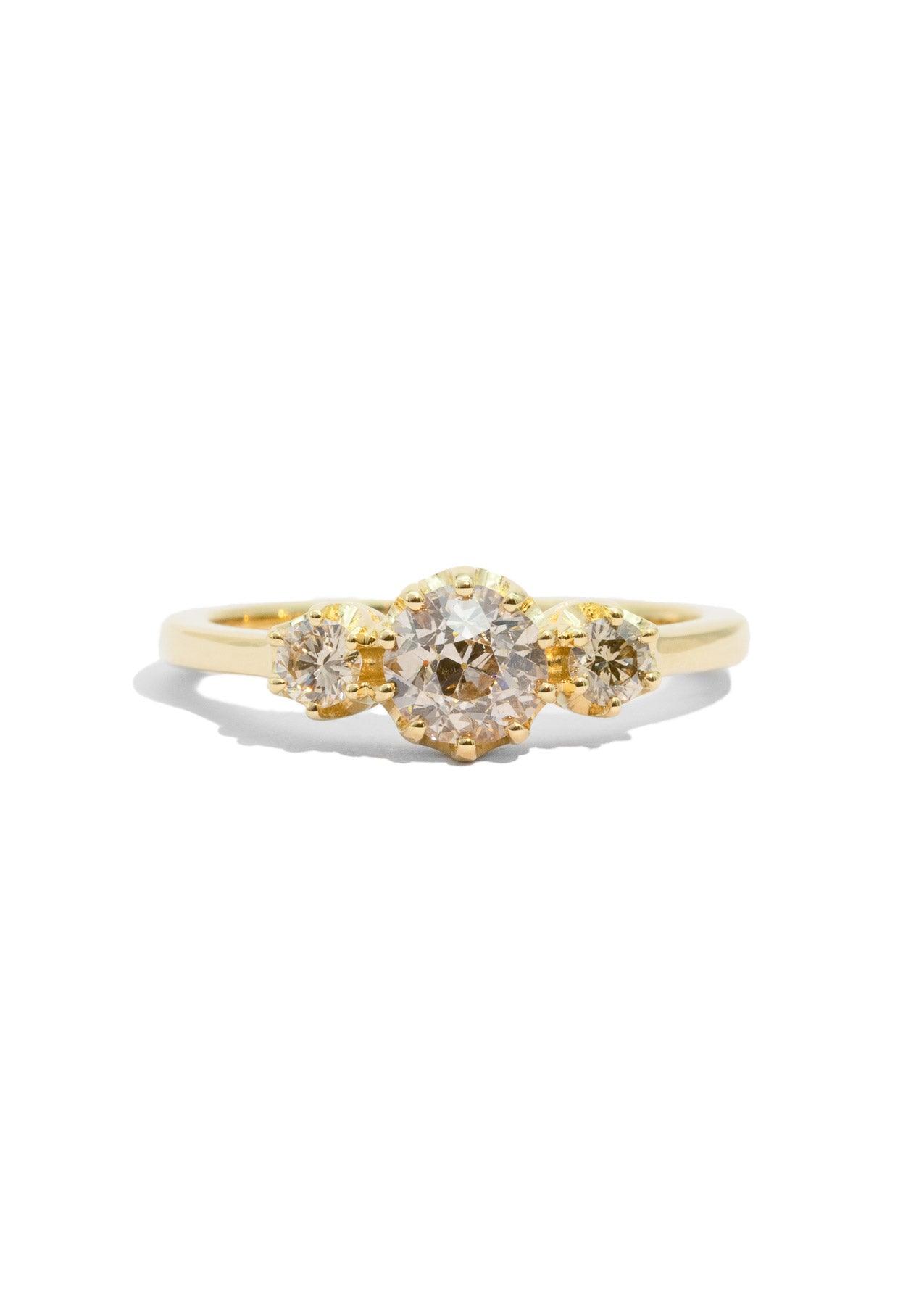 The Emma 0.84ct Champagne Diamond Ring