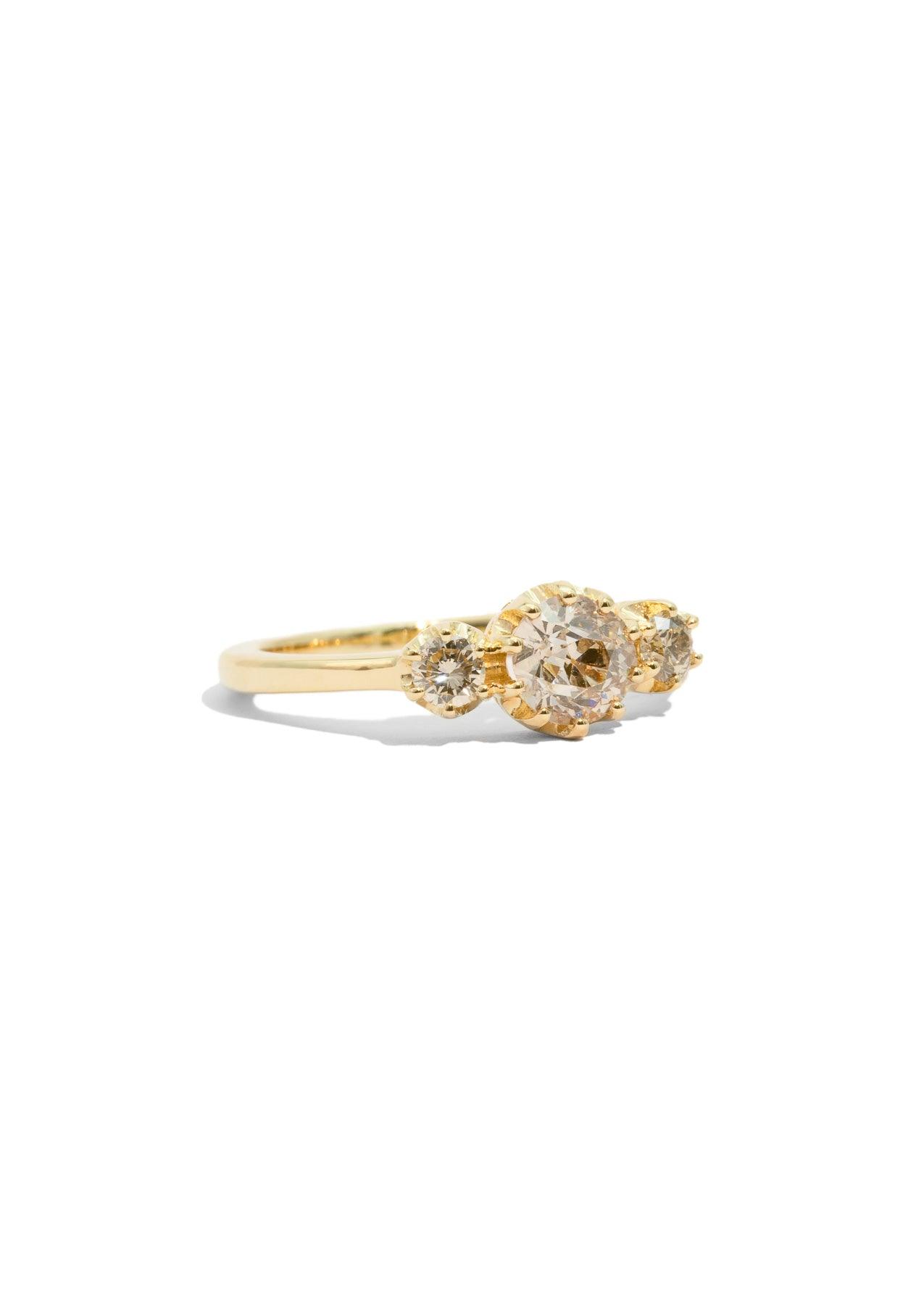 The Emma 0.84ct Champagne Diamond Ring