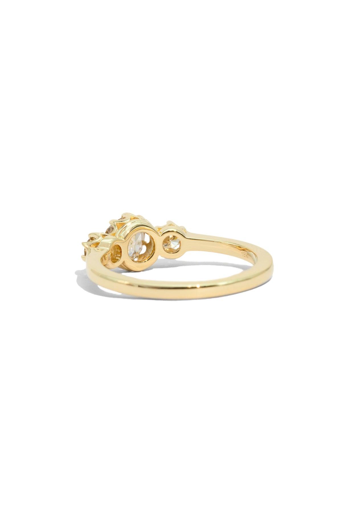 The Emma 0.84ct Champagne Diamond Ring