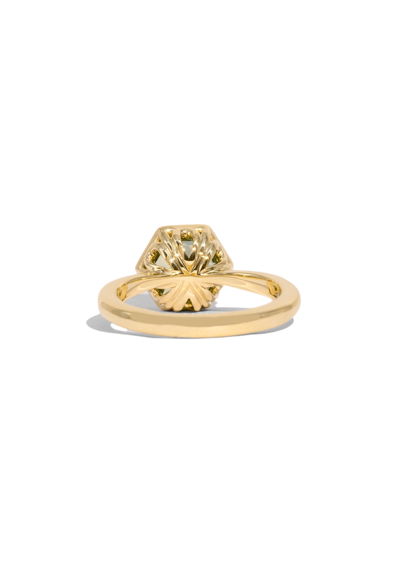 The Isabel Ring with 1.82ct Green Tourmaline