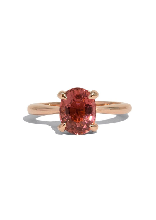 The June 2.71ct Pink Tourmaline Ring - Molten Store