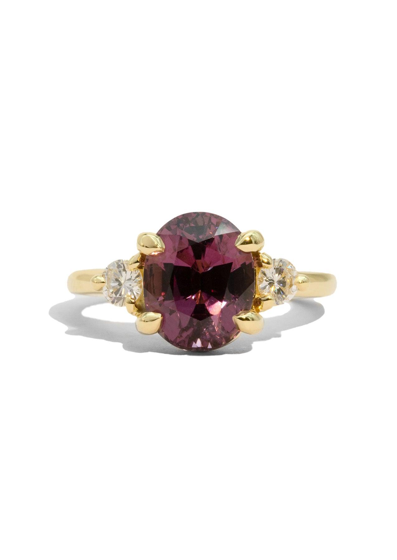 The Ada 4.5ct Plum Spinel Ring