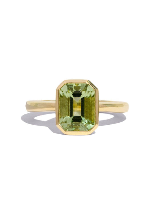 The Isabel 2.6ct Moss Tourmaline Ring - Molten Store