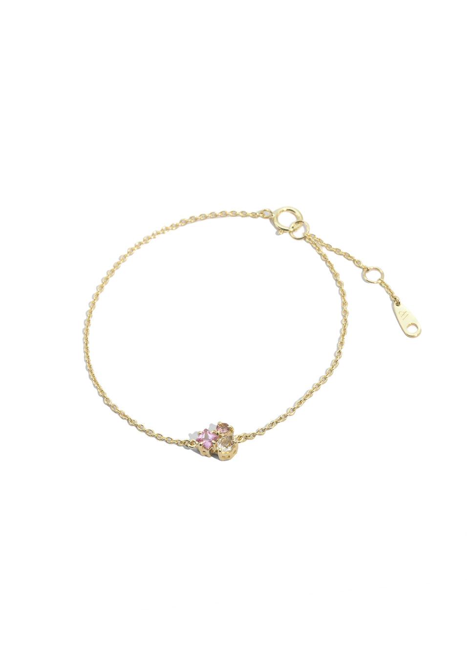 The Bellerose Sapphire & Morganite Bracelet