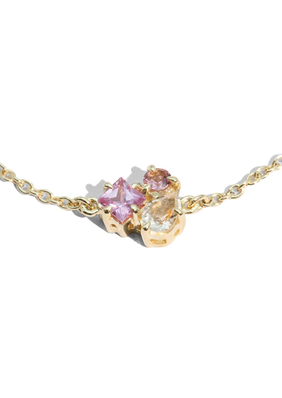 The Bellerose Sapphire & Morganite Bracelet