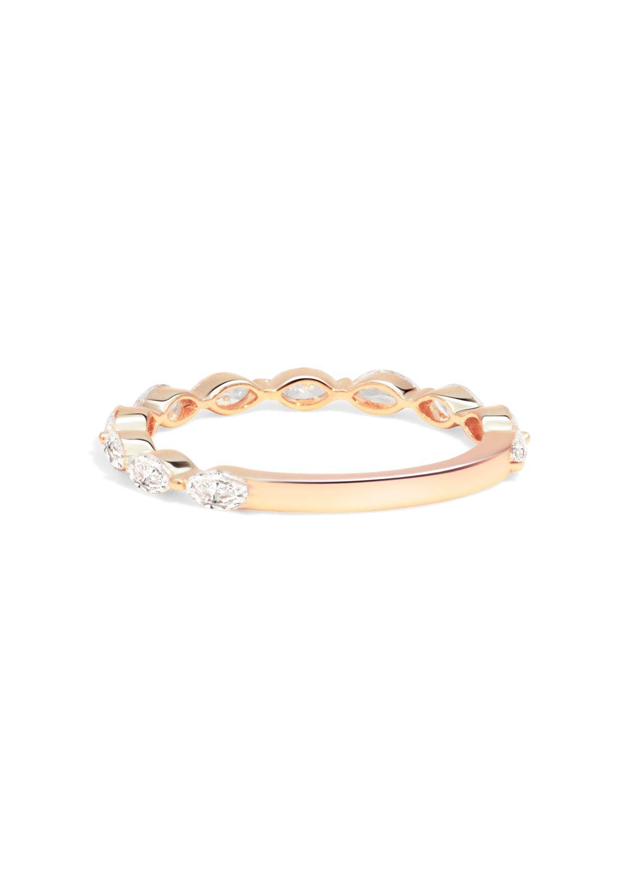 The Wonder Rose Gold Diamond Band