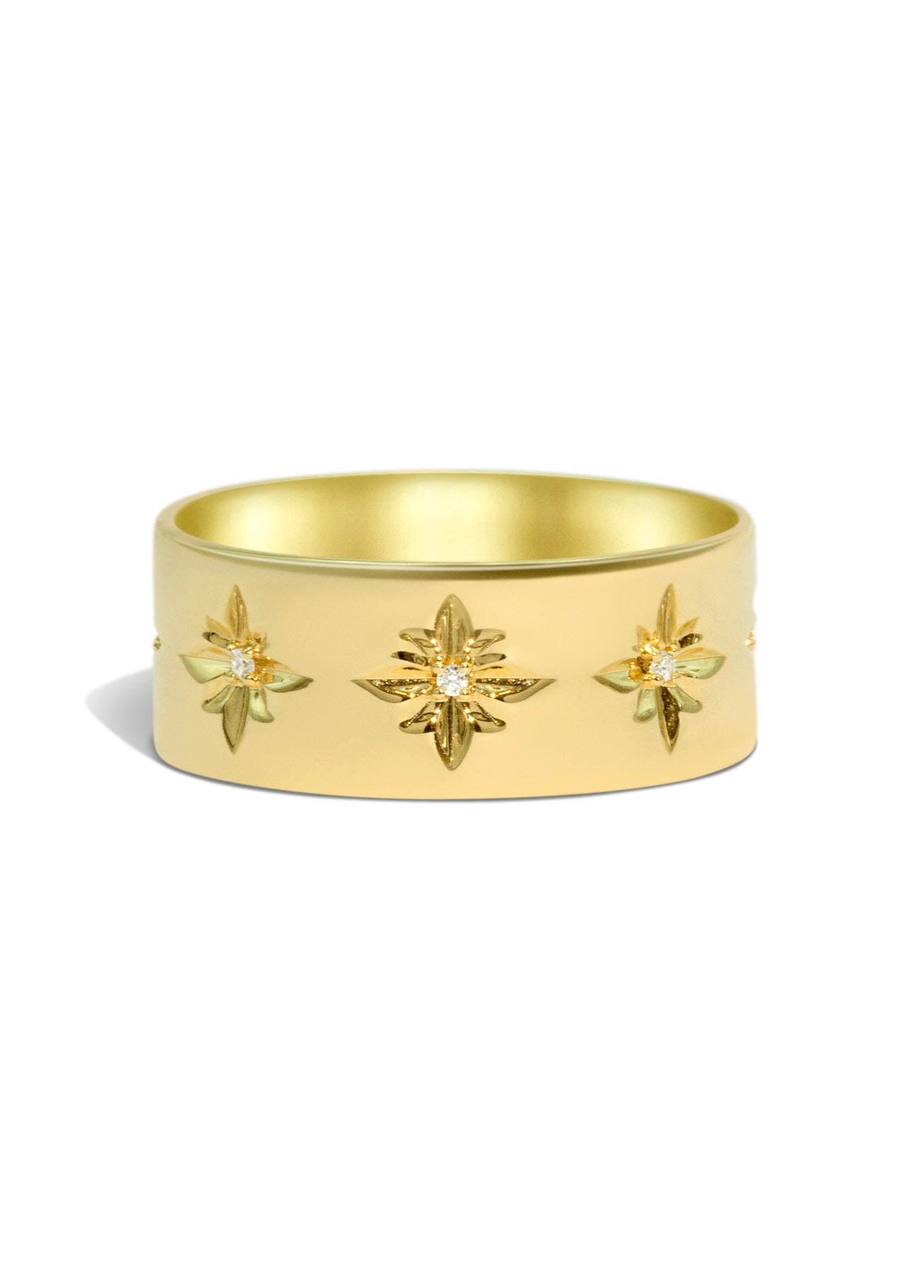 The Constellation Yellow Gold Band
