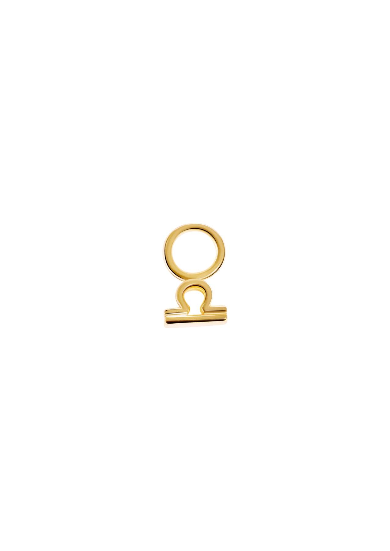 The Gold Zodiac Earring Charm