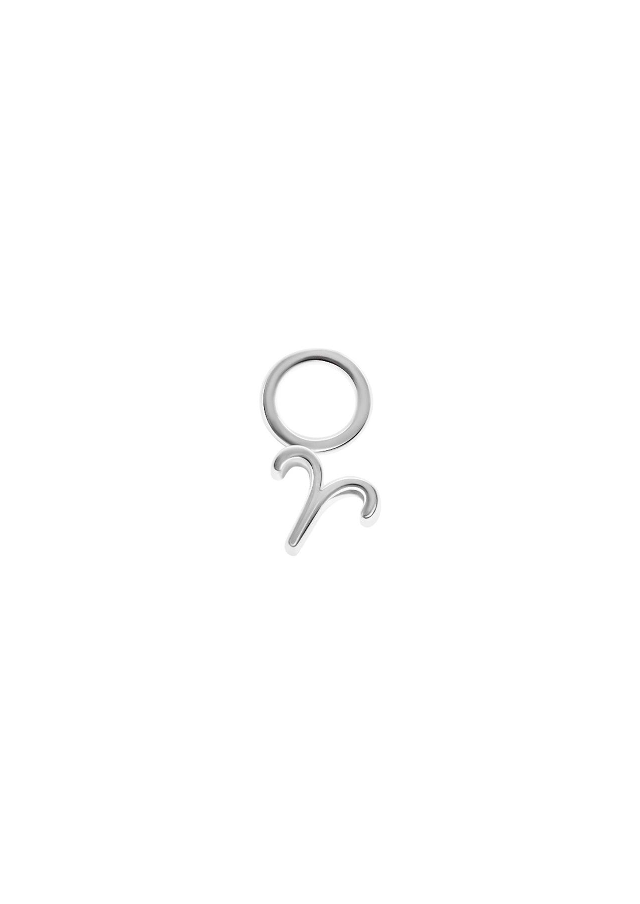 The Silver Zodiac Earring Charm