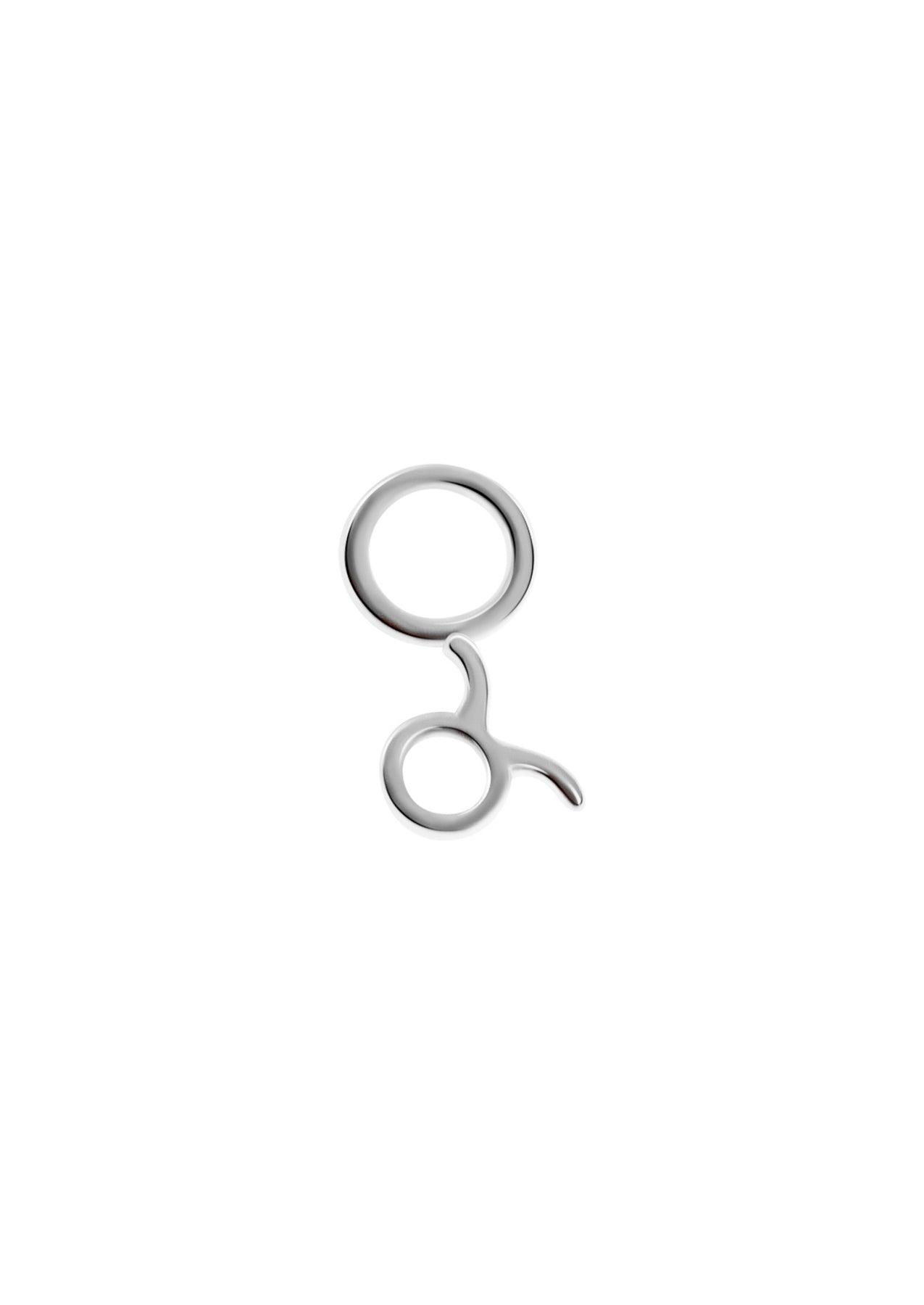 The Silver Zodiac Earring Charm