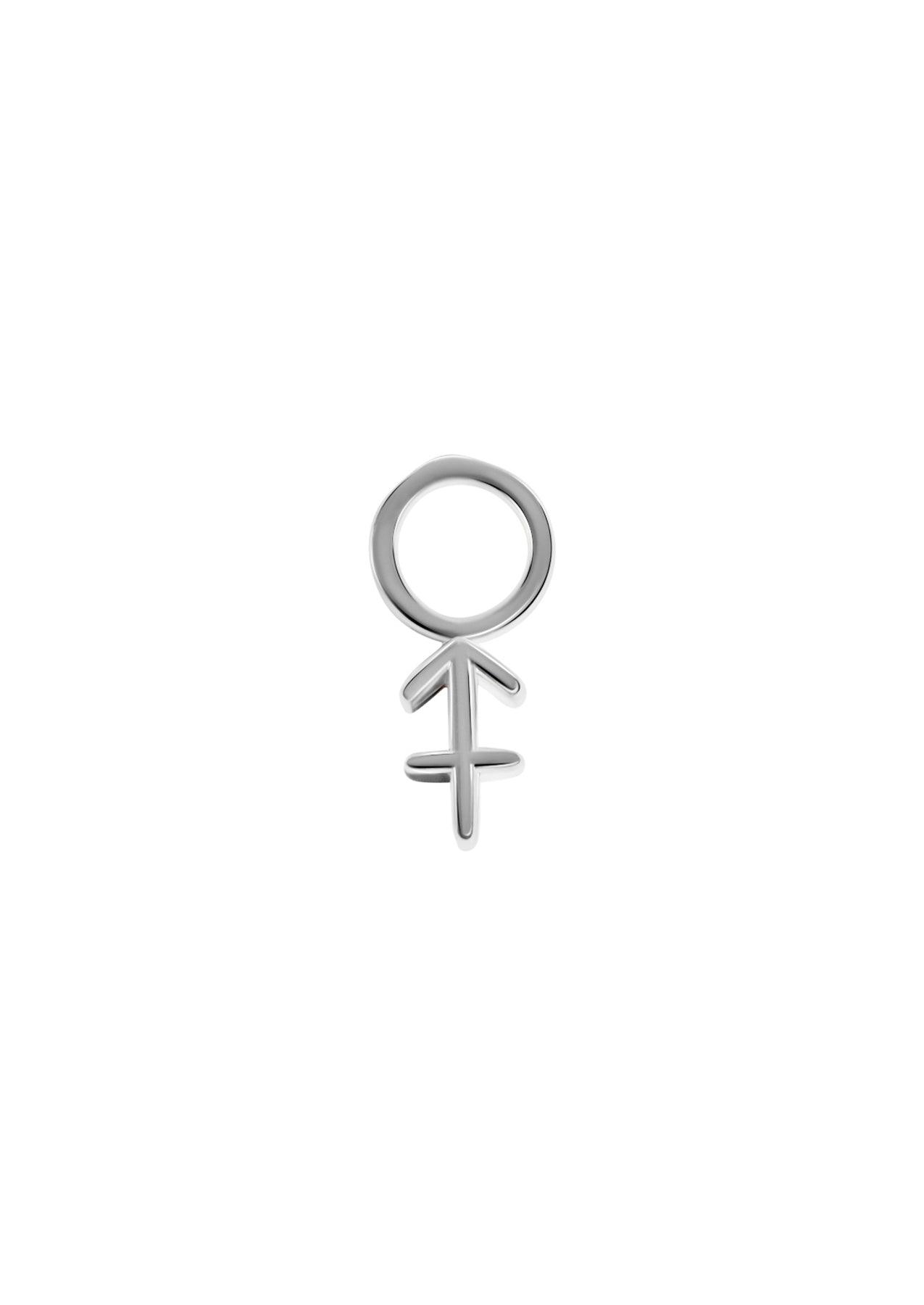 The Silver Zodiac Earring Charm