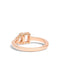 The Toi Et Moi Rose Gold Cultured Diamond Ring - Molten Store
