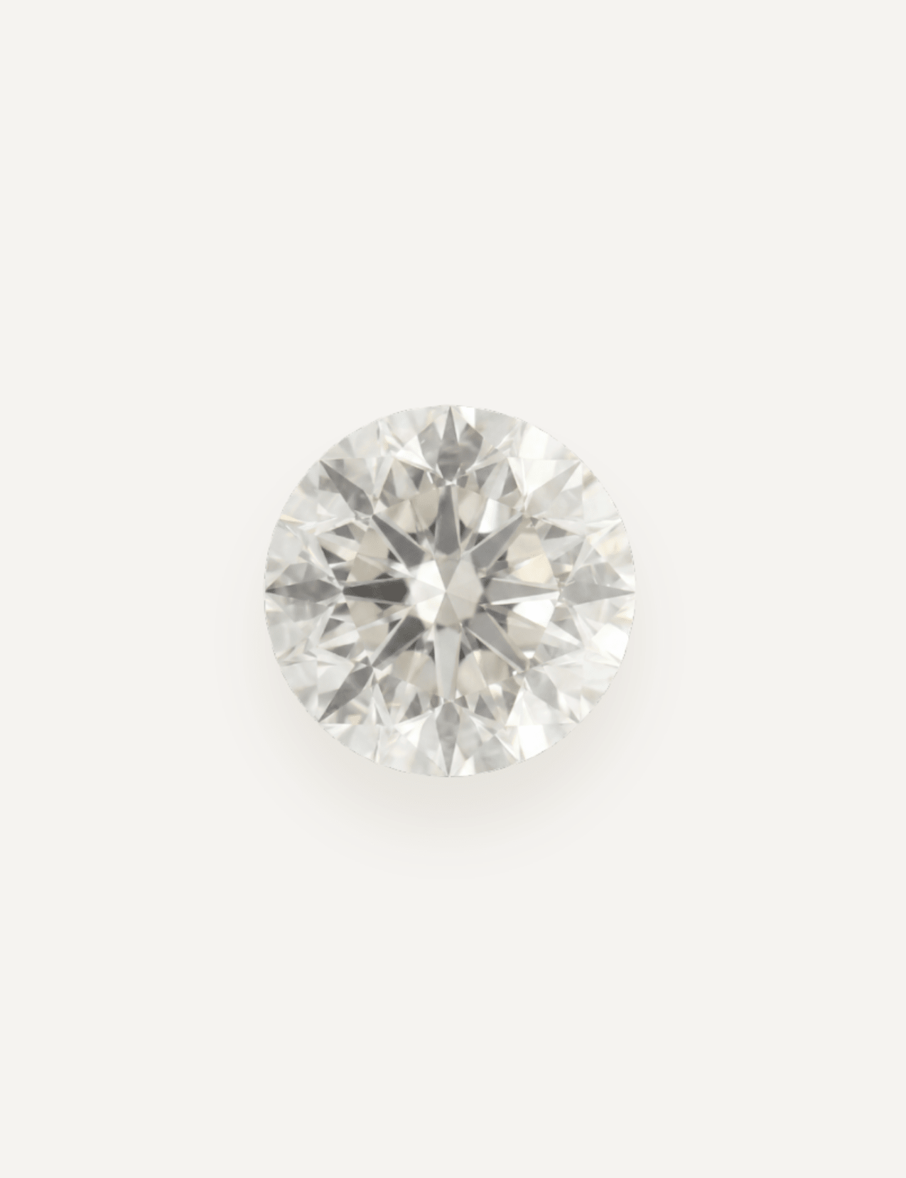 0.23ct White Round Brilliant Cut Diamond - Molten Store