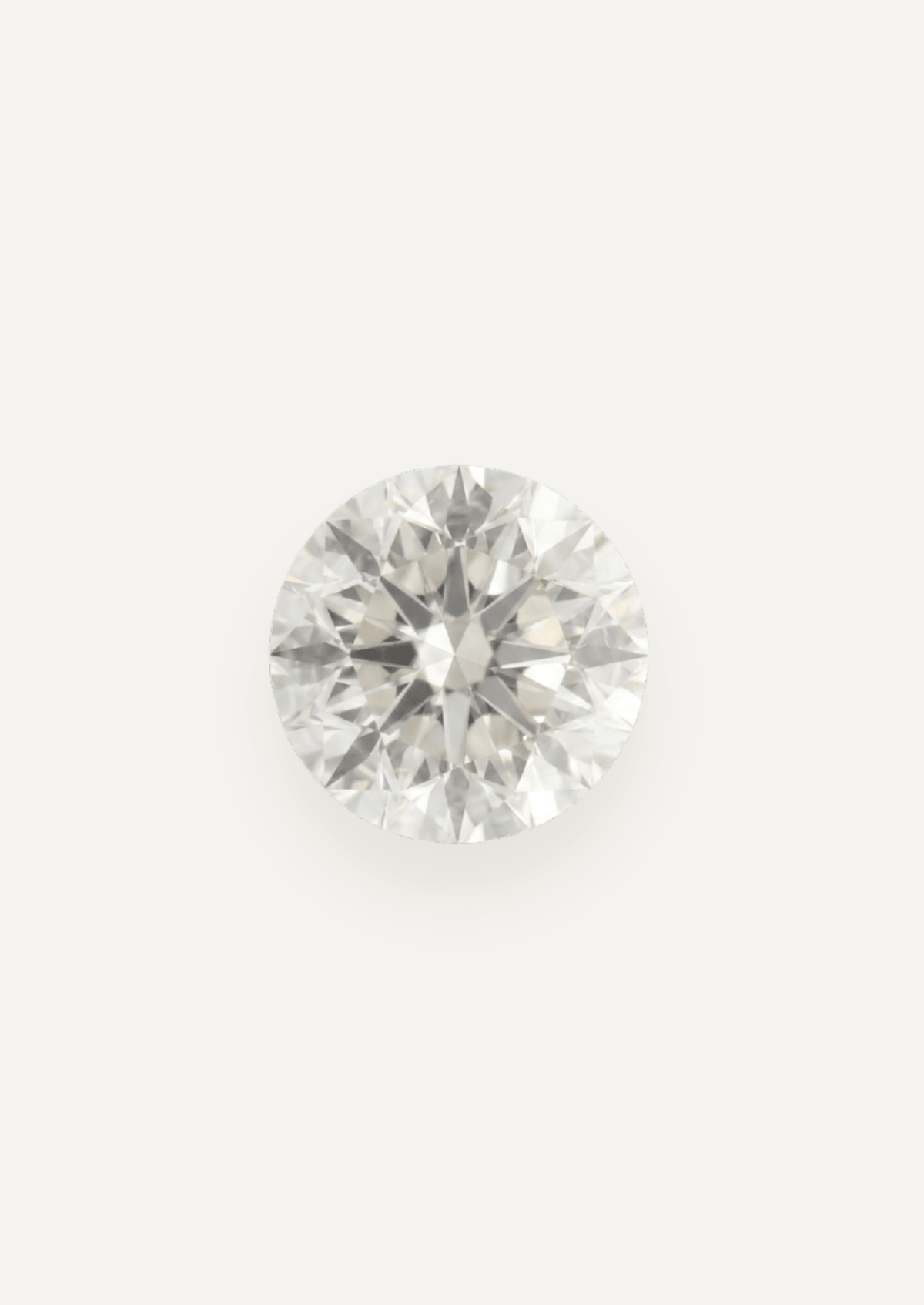 0.23ct White Round Brilliant Cut Diamond - Molten Store