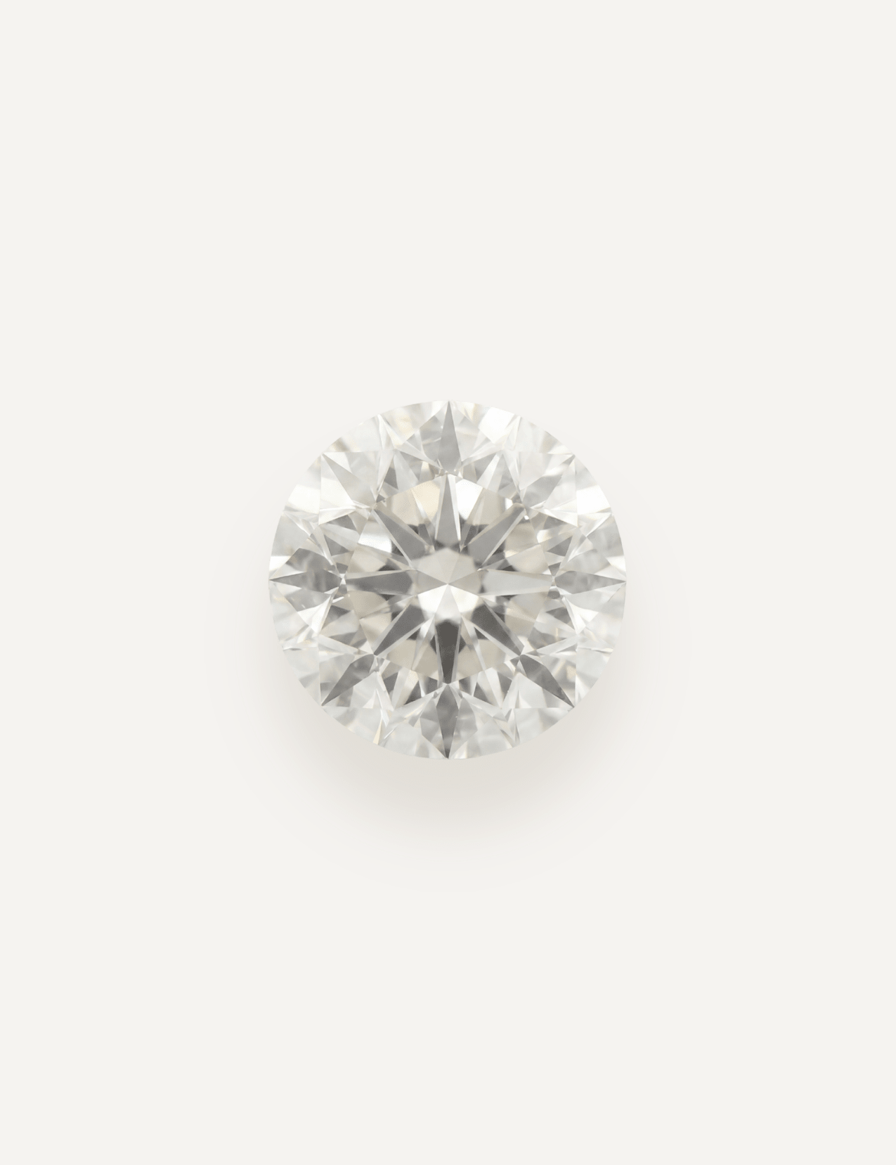 0.23ct White Round Brilliant Cut Diamond - Molten Store