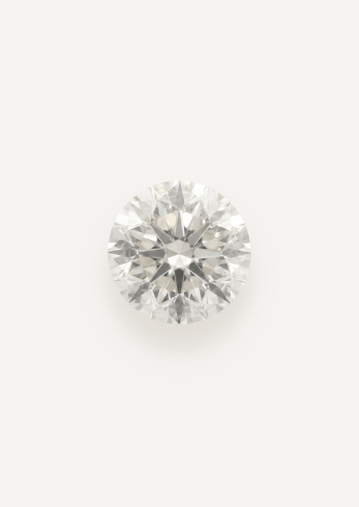 0.23ct White Round Brilliant Cut Diamond - Molten Store