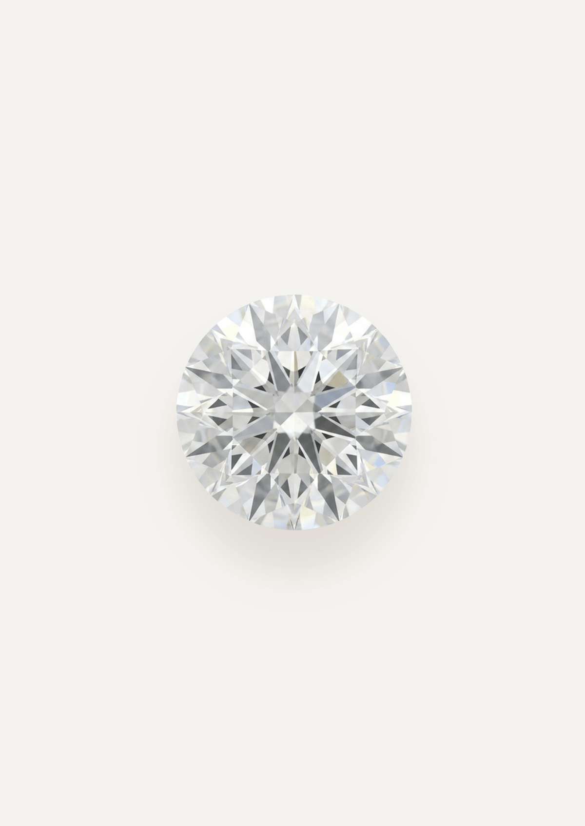0.35 TCW Natural White Round Brilliant Cut Diamond Pair - Molten Store