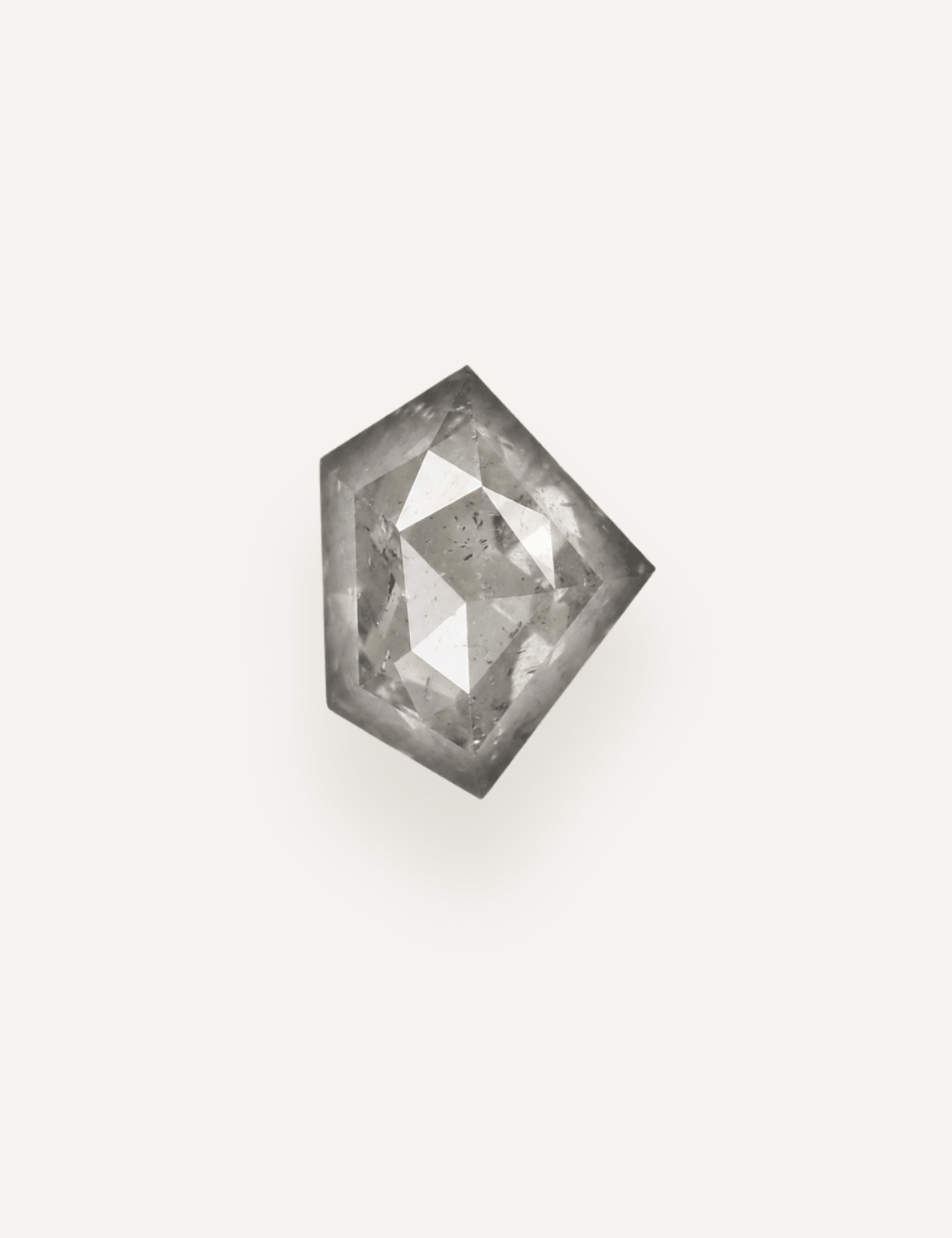 0.40ct Salt and Pepper Fancy Cut Diamond - Molten Store