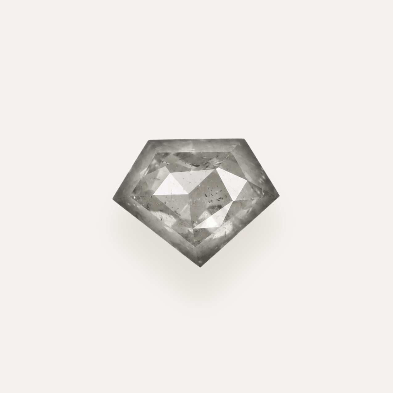 0.40ct Salt and Pepper Fancy Cut Diamond - Molten Store