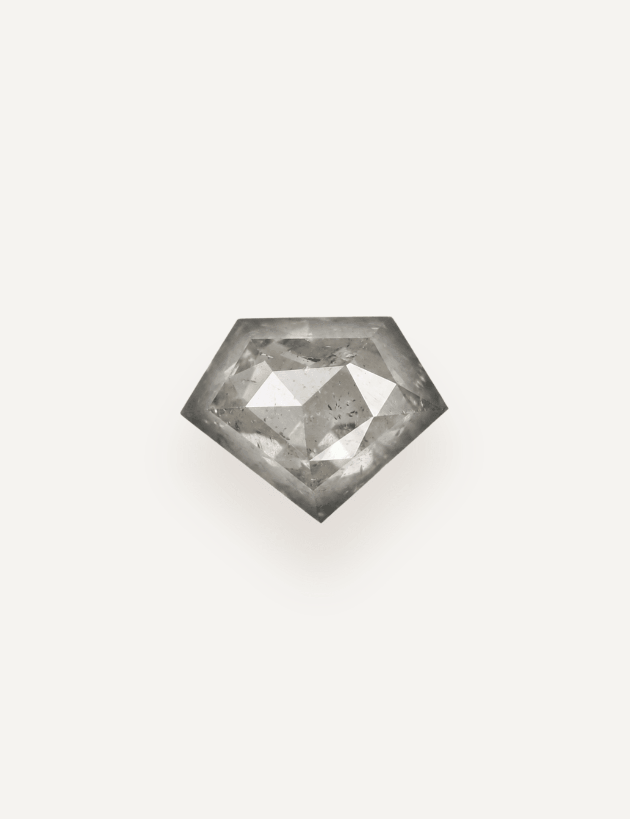 0.40ct Salt and Pepper Fancy Cut Diamond - Molten Store