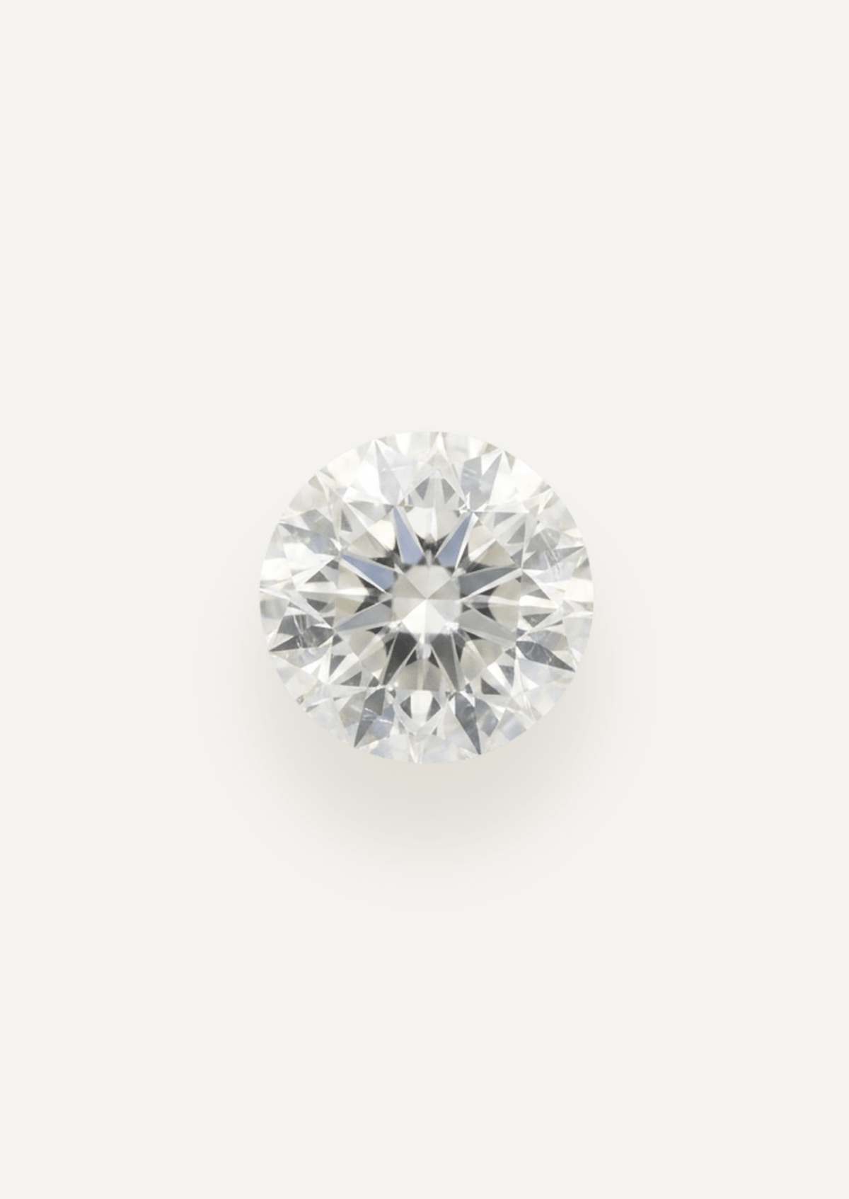 0.41ct White Round Brilliant Cut Diamond - Molten Store