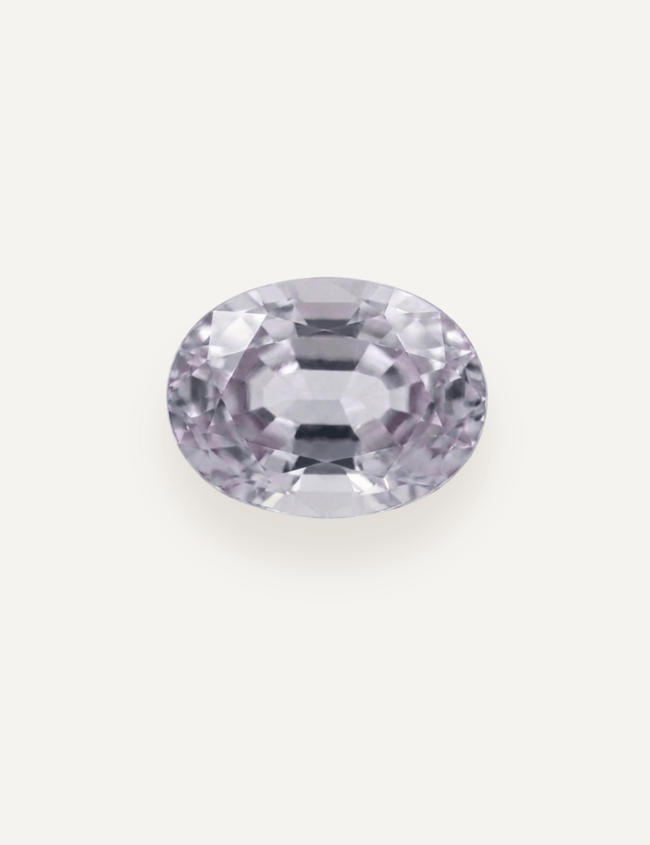 0.58ct Oval Cut Grey Sapphire - Molten Store
