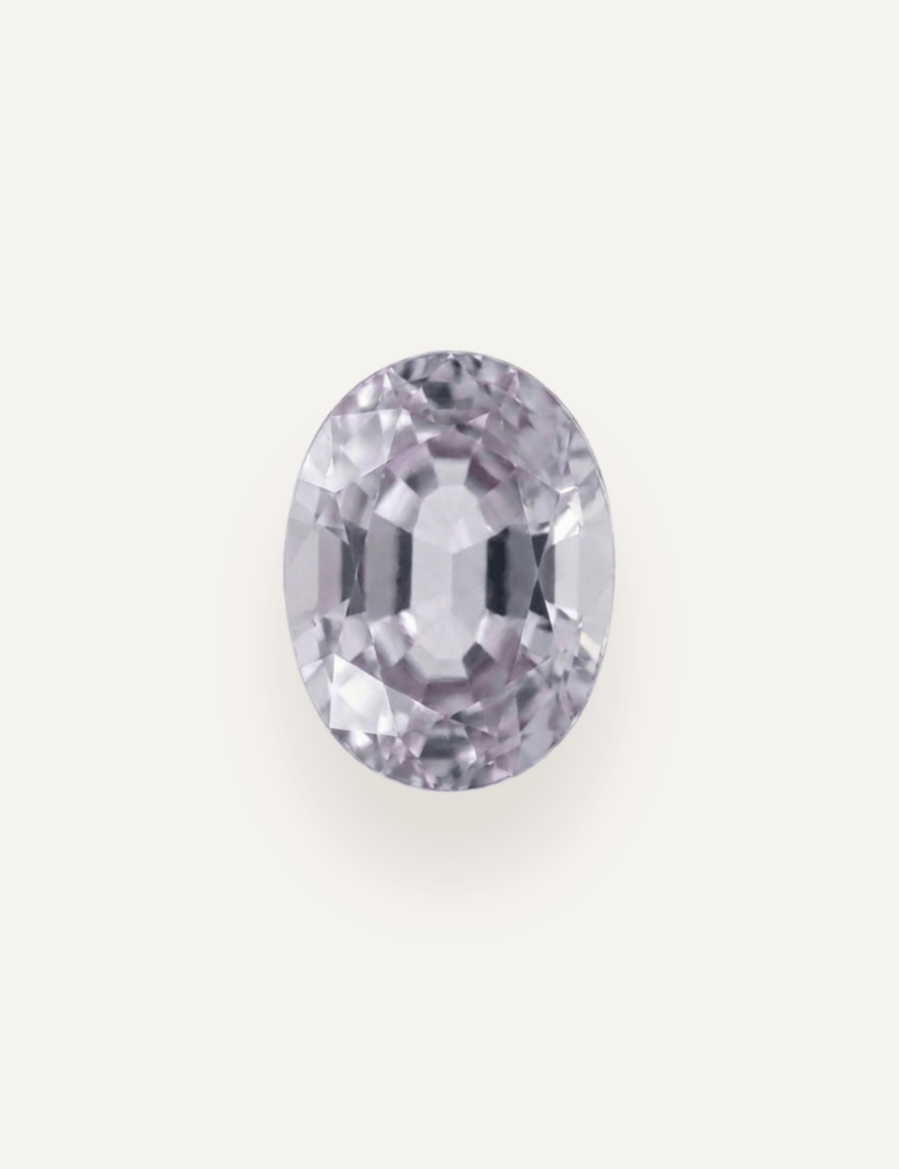 0.58ct Oval Cut Grey Sapphire - Molten Store