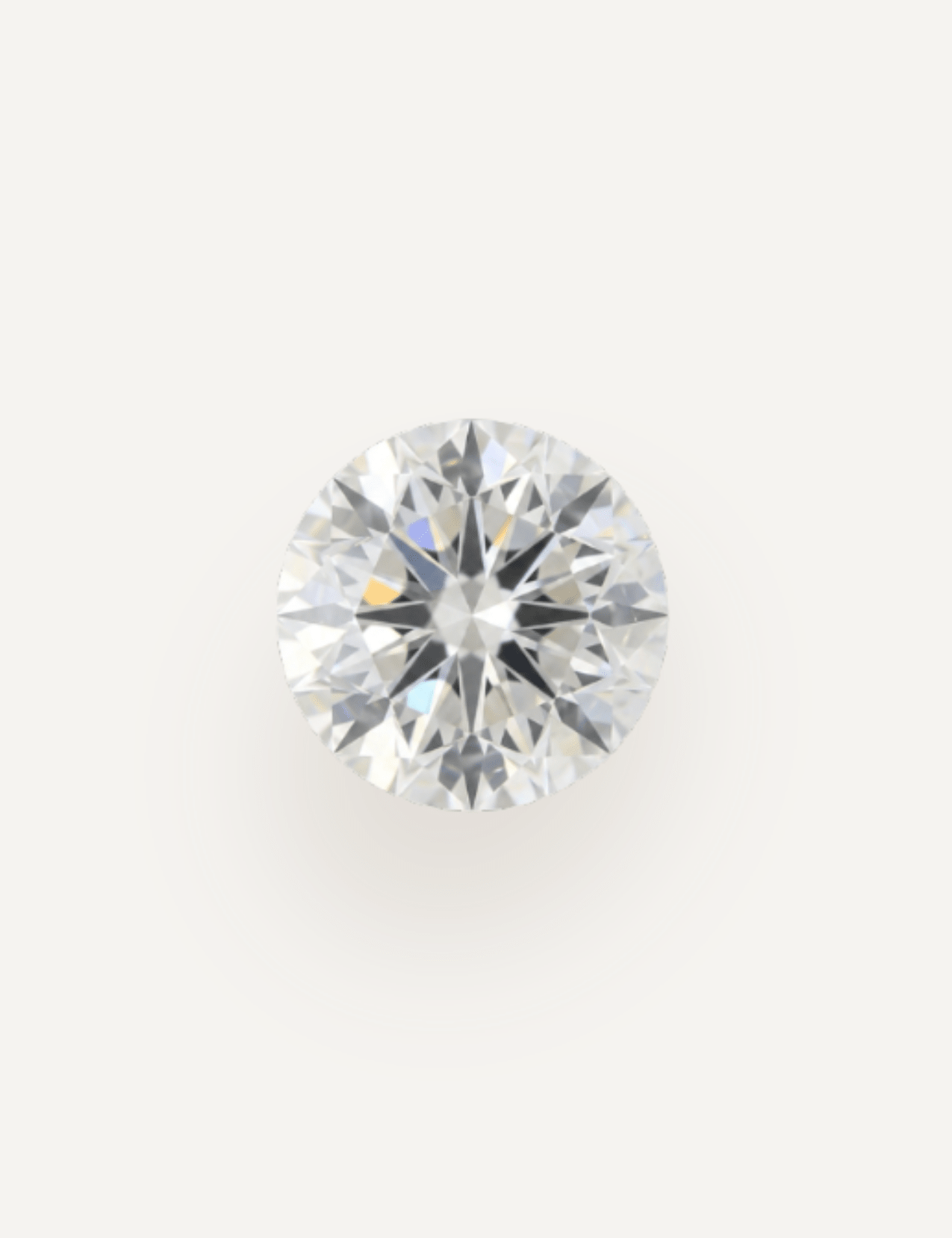0.68 TCW Round Brilliant Cut White Natural Diamond (Pair) - Molten Store