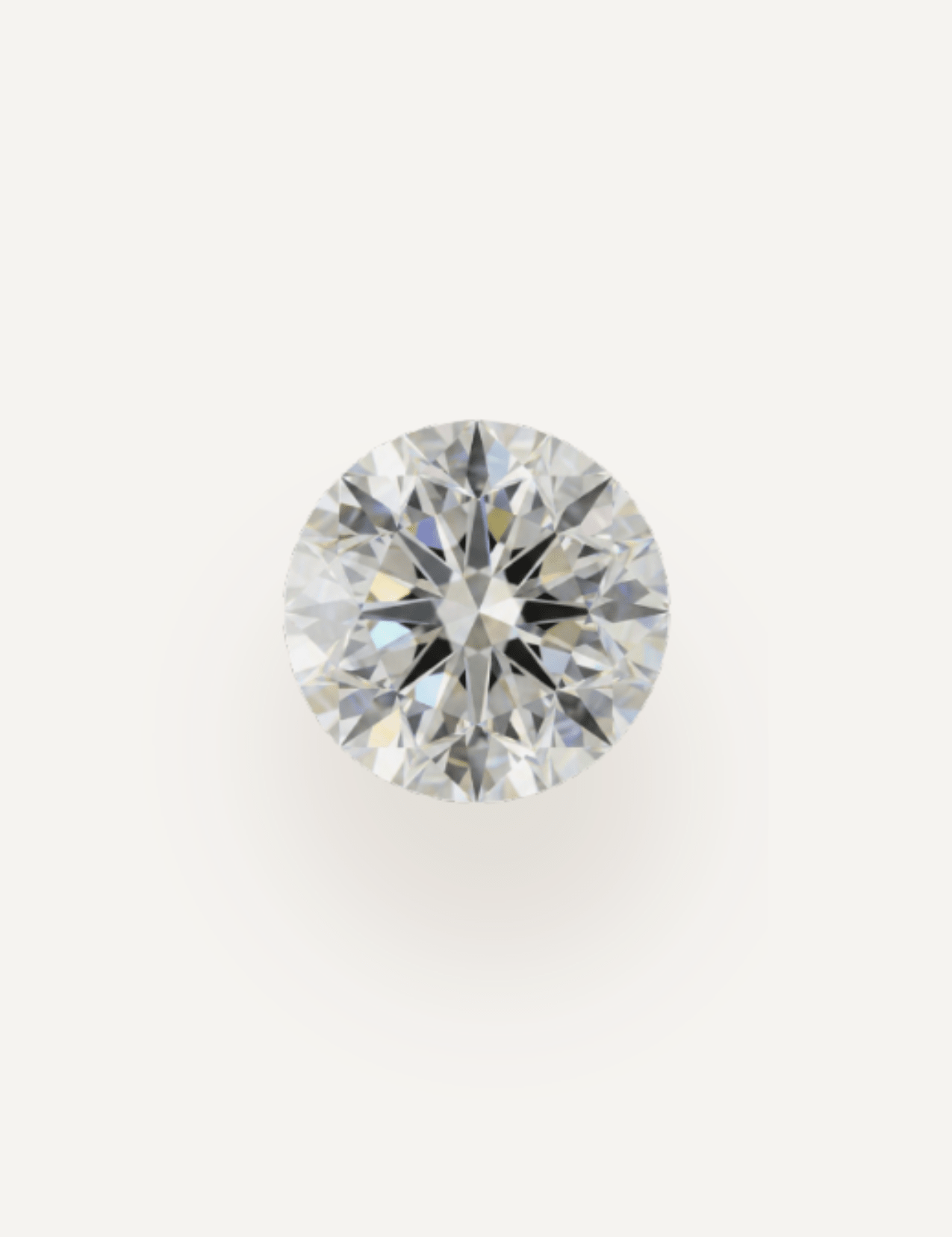 0.74 TCW White Round Brilliant Cut Diamond Pair - Molten Store