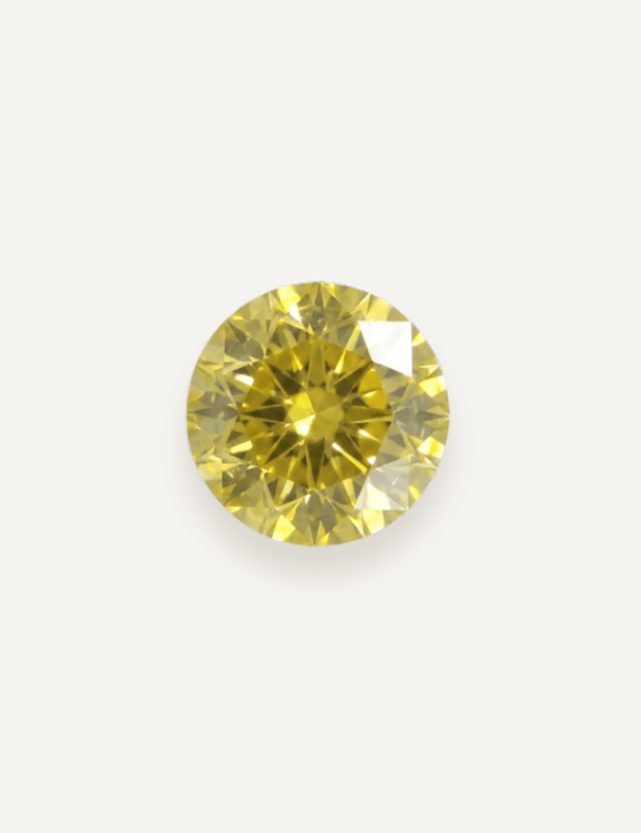 0.78ct Yellow Round Cut Sapphire - Molten Store