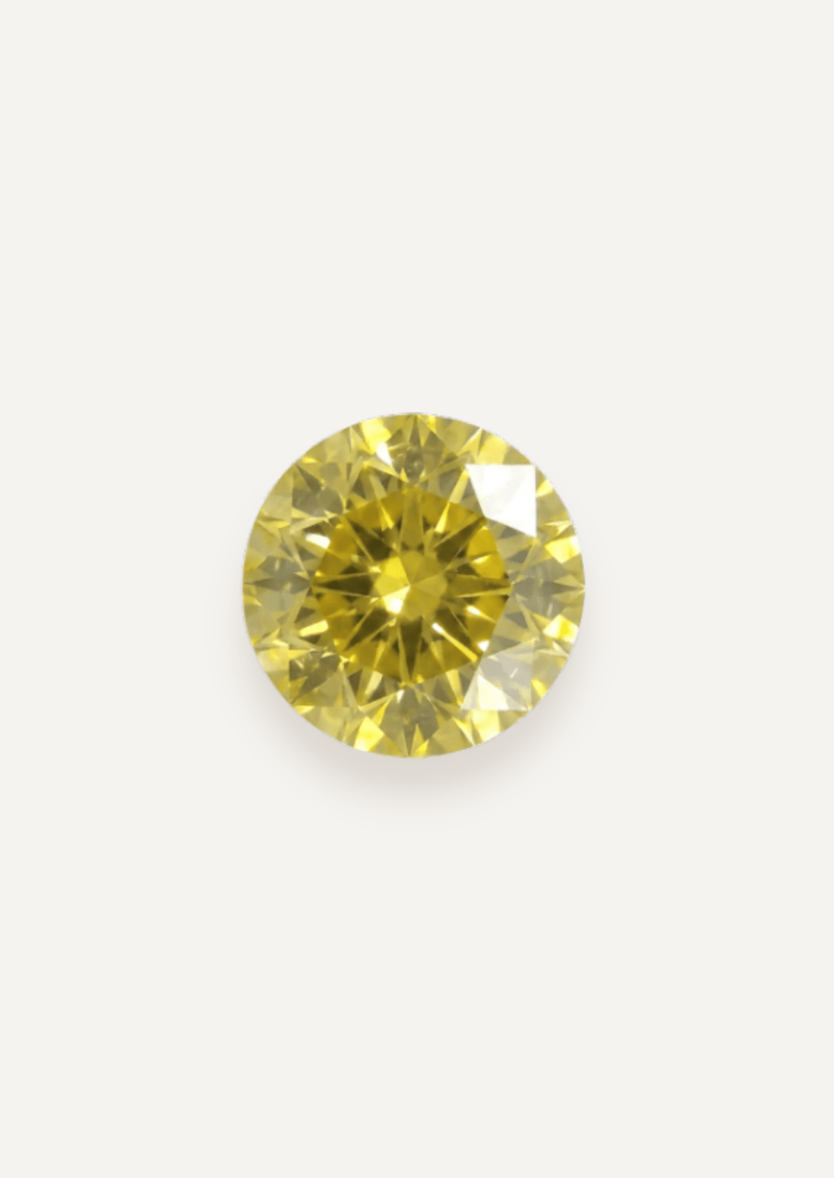 0.78ct Yellow Round Cut Sapphire - Molten Store