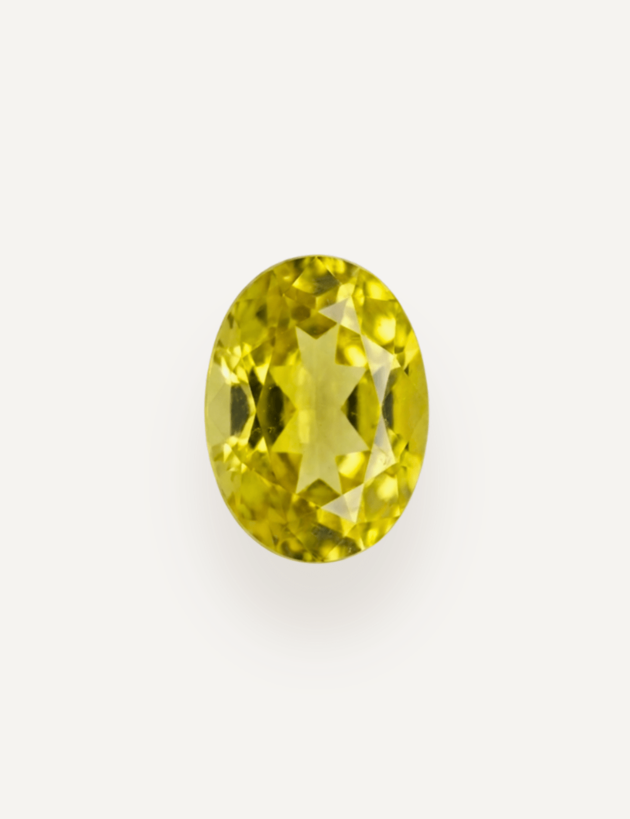 0.79ct Queensland Yellow Parti Oval Cut Sapphire - Molten Store