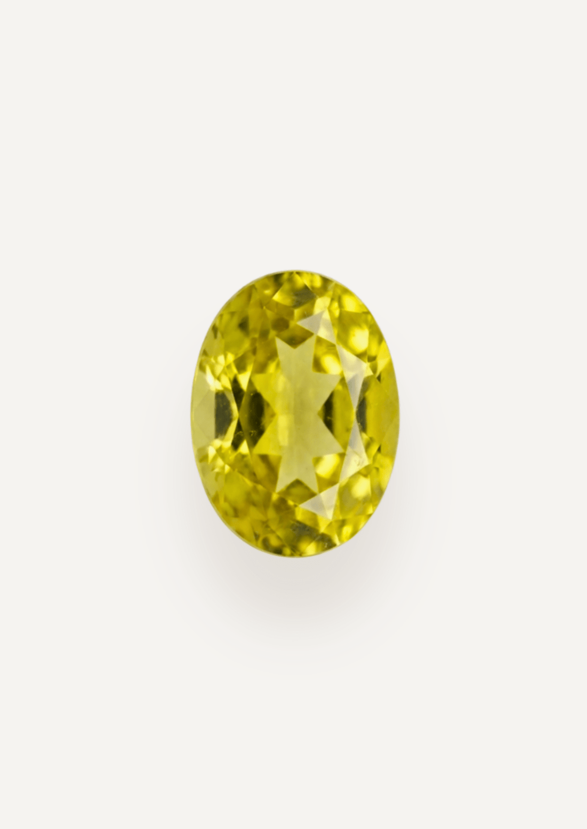 0.79ct Queensland Yellow Parti Oval Cut Sapphire - Molten Store